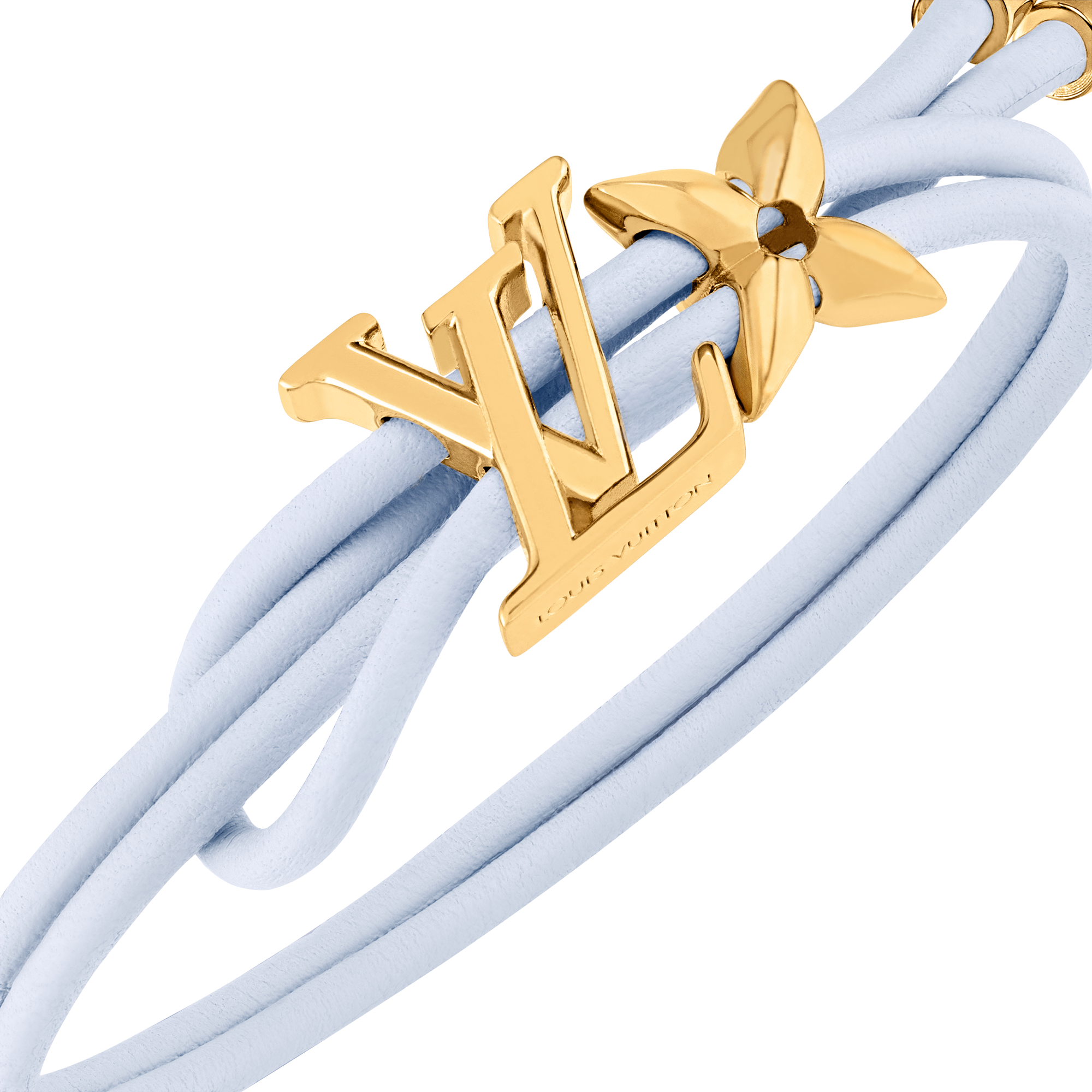 LOUIS VUITTON / ブレスレット/--/BLU/レディース/M4193Z LV Bloom Bracelet Other Leathers - Fashion Jewellery M4193Z